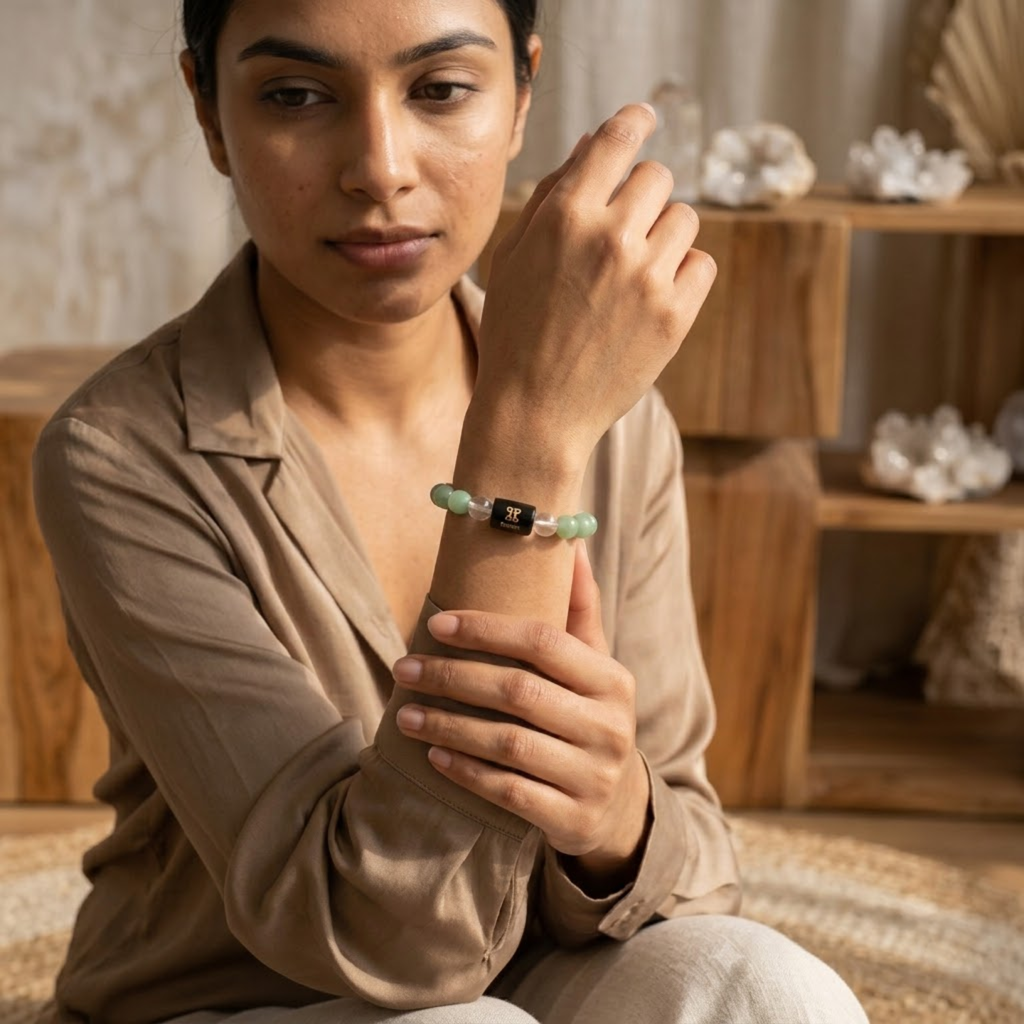Gemini Zodiac Communication & Balance Aventurine Bracelet