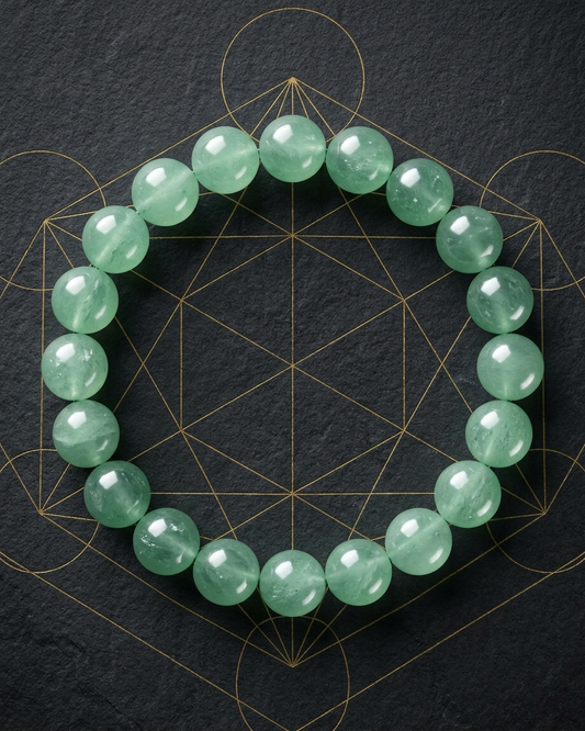 Green Aventurine "Stone of Opportunity" Bracelet – Abundance & Good Luck Talisman
