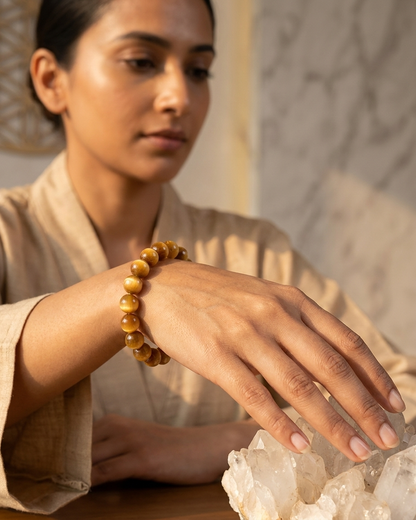 Cat’s Eye "Intuition" Bracelet – Protective Talisman for Clarity & Focus