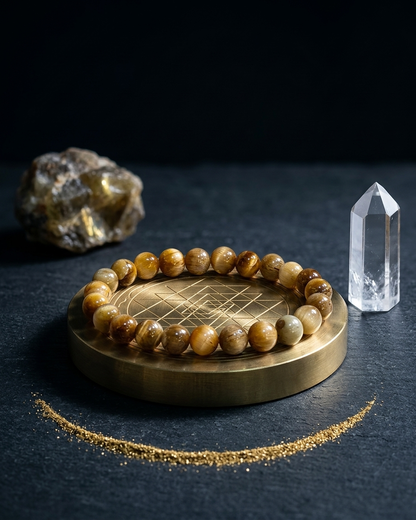 Cat’s Eye "Intuition" Bracelet – Protective Talisman for Clarity & Focus