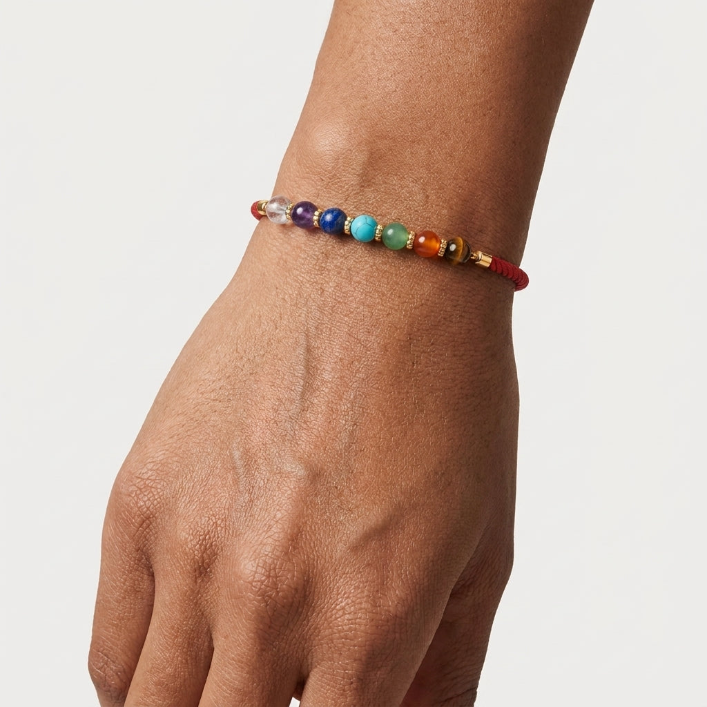7 Chakra Balancing Rakhi Bracelet