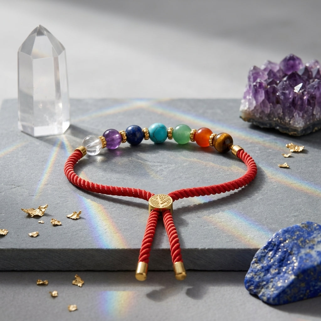 7 Chakra Balancing Rakhi Bracelet